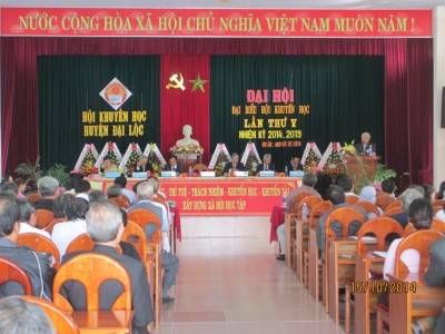 Đại Lộc tổ chức Đại hội khuyến học lần V nhiệm kì (2014- 2019)
