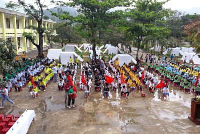Trường THCS Kim Đồng tổ chức Ngày hội “Thiếu nhi vui khỏe- Tiến bước lên Đoàn”.