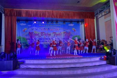 Trường MN Đại Phong tổ chức hội diễn văn nghệ với chủ đề “Giai điệu tuổi thơ”