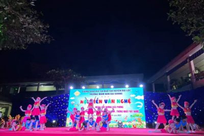 Trường MN Đại Quang tổ chức đêm văn nghệ với chủ đề “Mừng quê hương giải phóng”