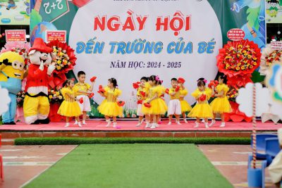 TRƯỜNG MN ĐẠI AN TỔ CHỨC KHAI GIẢNG NĂM HỌC MỚI 2024-2025