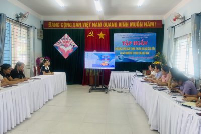 TRƯỜNG  MẦM NON ĐẠI HIỆP TẬP HUẤN BỒI DƯỠNG CÔNG NGHỆ THÔNG TIN CHO GIÁO VIÊN  VÀ CÁC NHÓM TRẺ TƯ THỤC NĂM HỌC 2024 – 2025