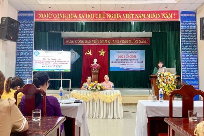 Phòng GDĐT huyện Đại Lộc tổ chức Hội nghị sơ kết 02 thực hiện chuyên đề “Xây dựng trường MN lấy trẻ làm trung tâm giai đoạn 2021-2025”